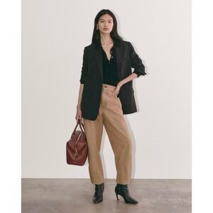nwt everlane the fatigue barrel pant in toasted coconut 00 $110